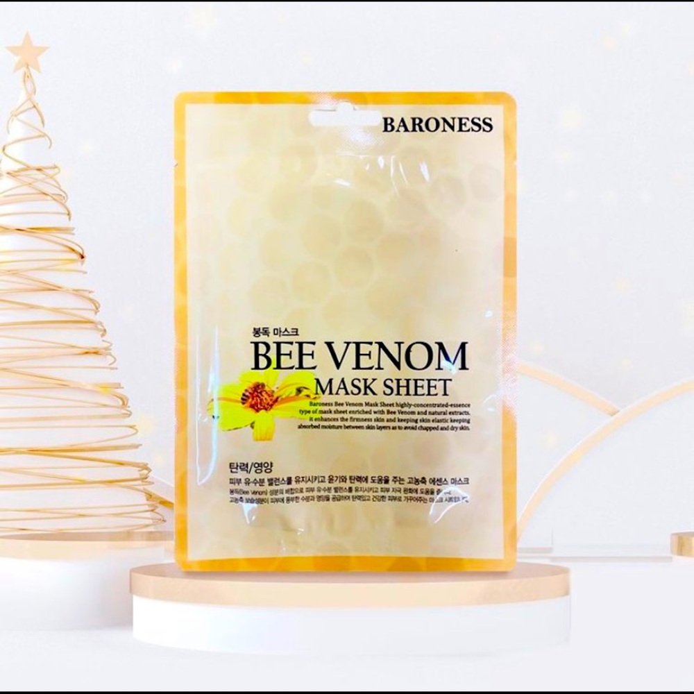 Bee venom mask sheet